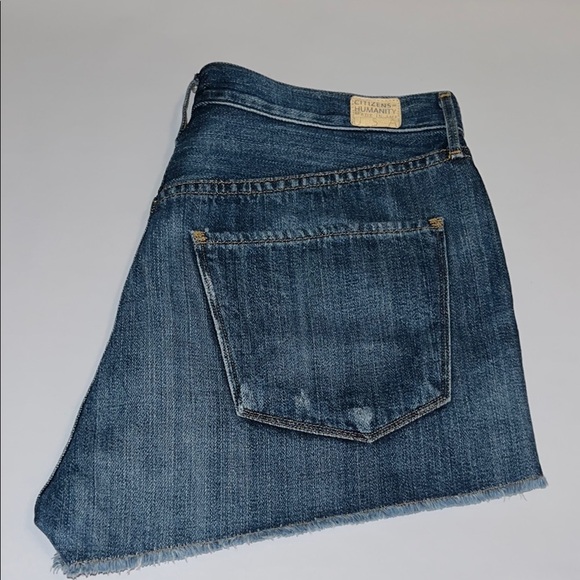 Citizens Of Humanity Premium Vintage High Rise Shorts Shorts Size 28 - Picture 3 of 16